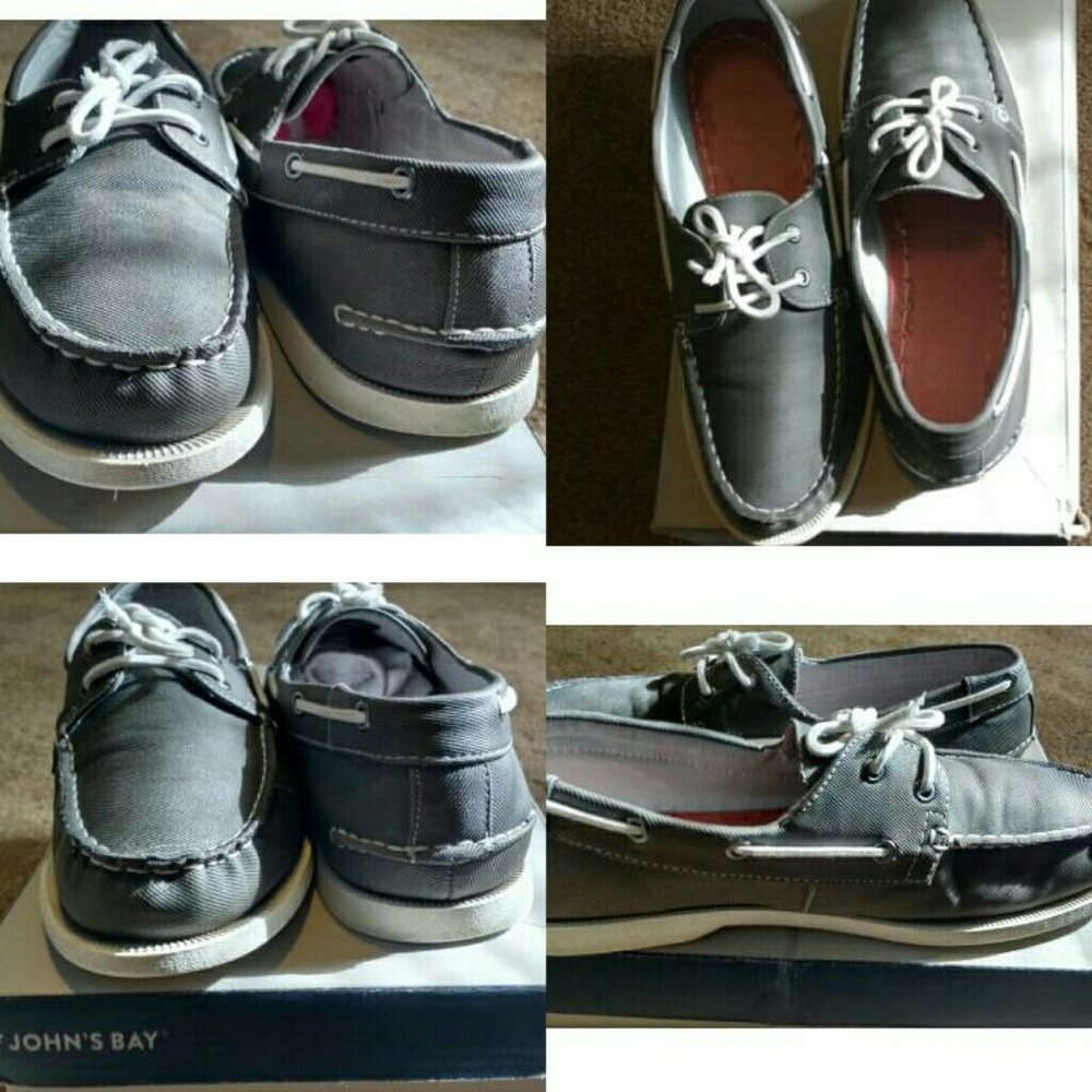 John's bay grey shoes