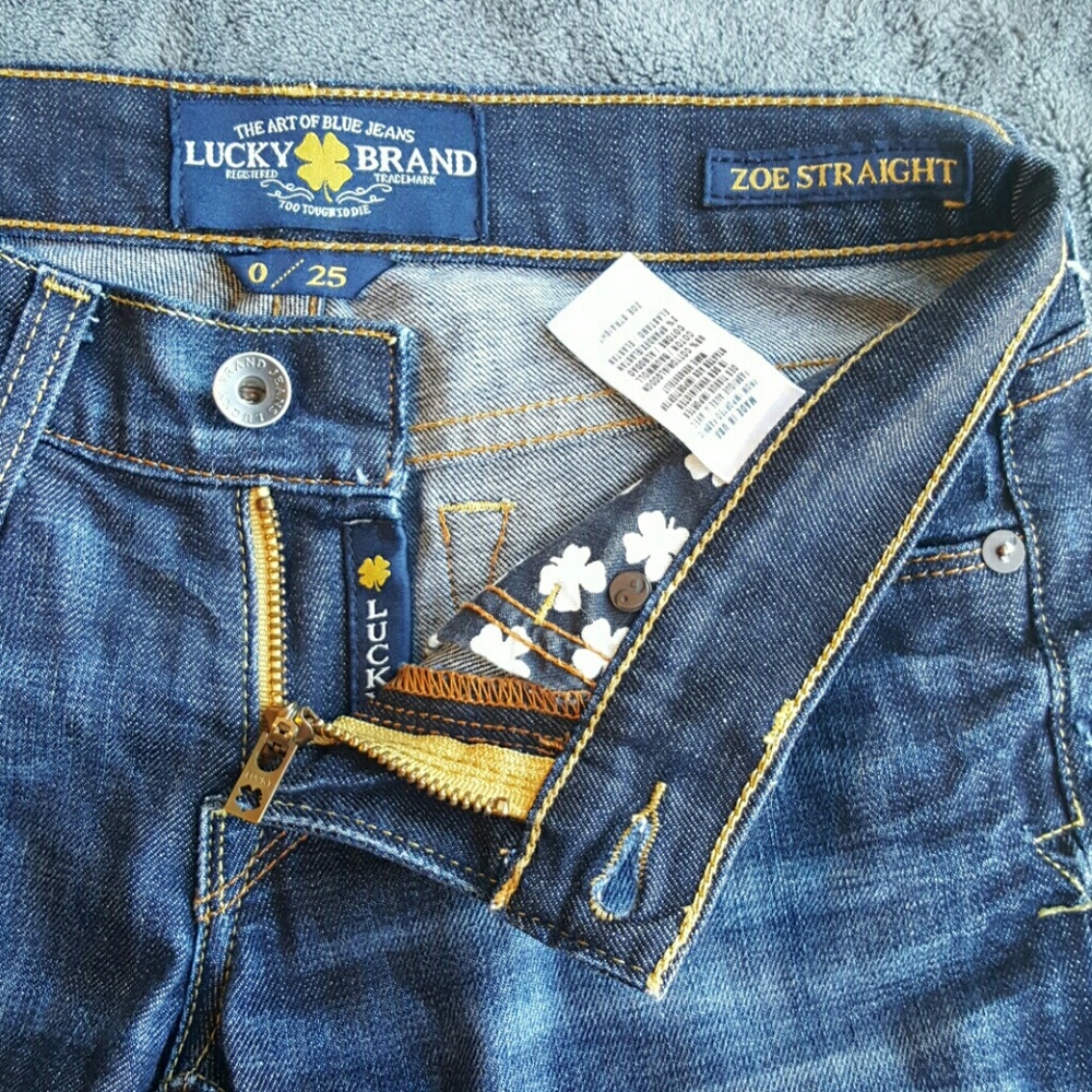 Lucky Brand Zoe Straight leg jeans