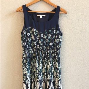 LC Lauren Conrad lined floral dress