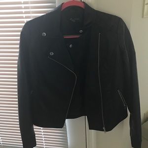 Leather Black Jacket