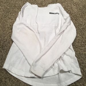 BS pink hooded pull over