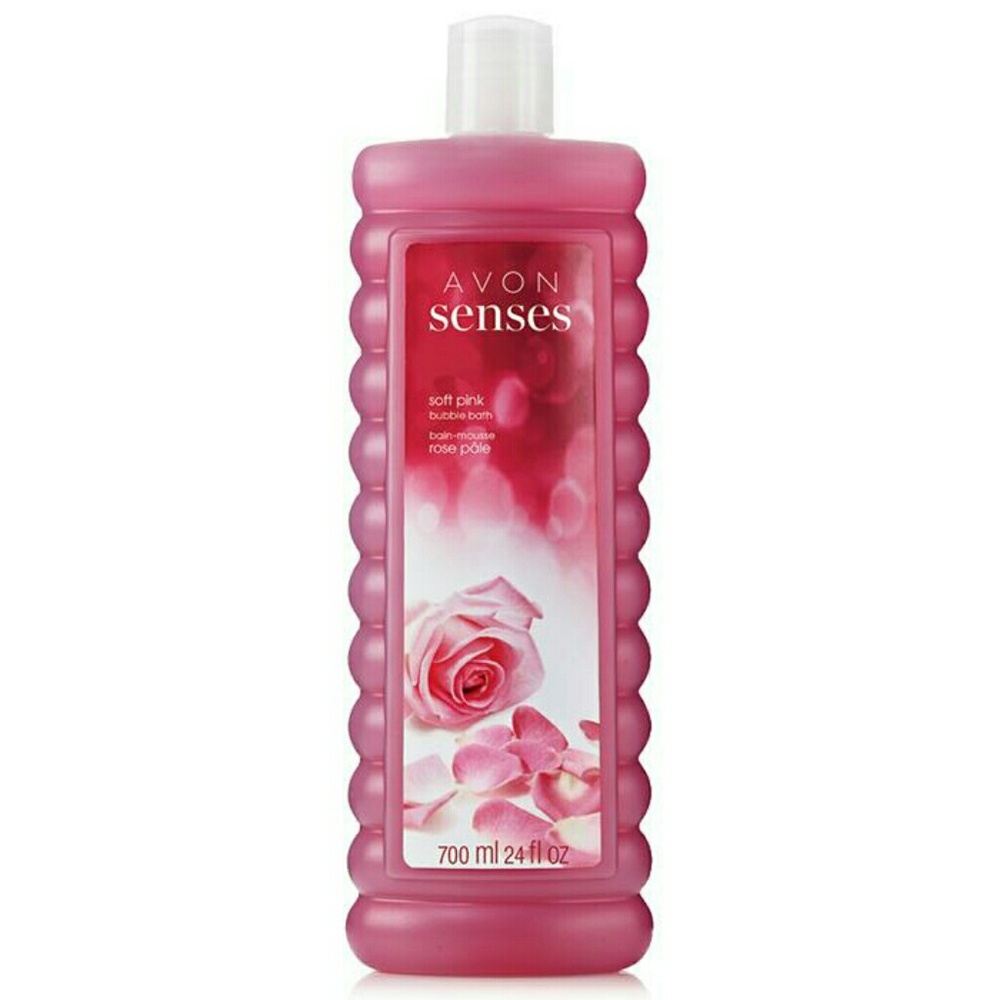 Avon Senses Soft Pink Bubble Bath