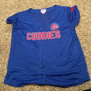 VS pink Cubs button down