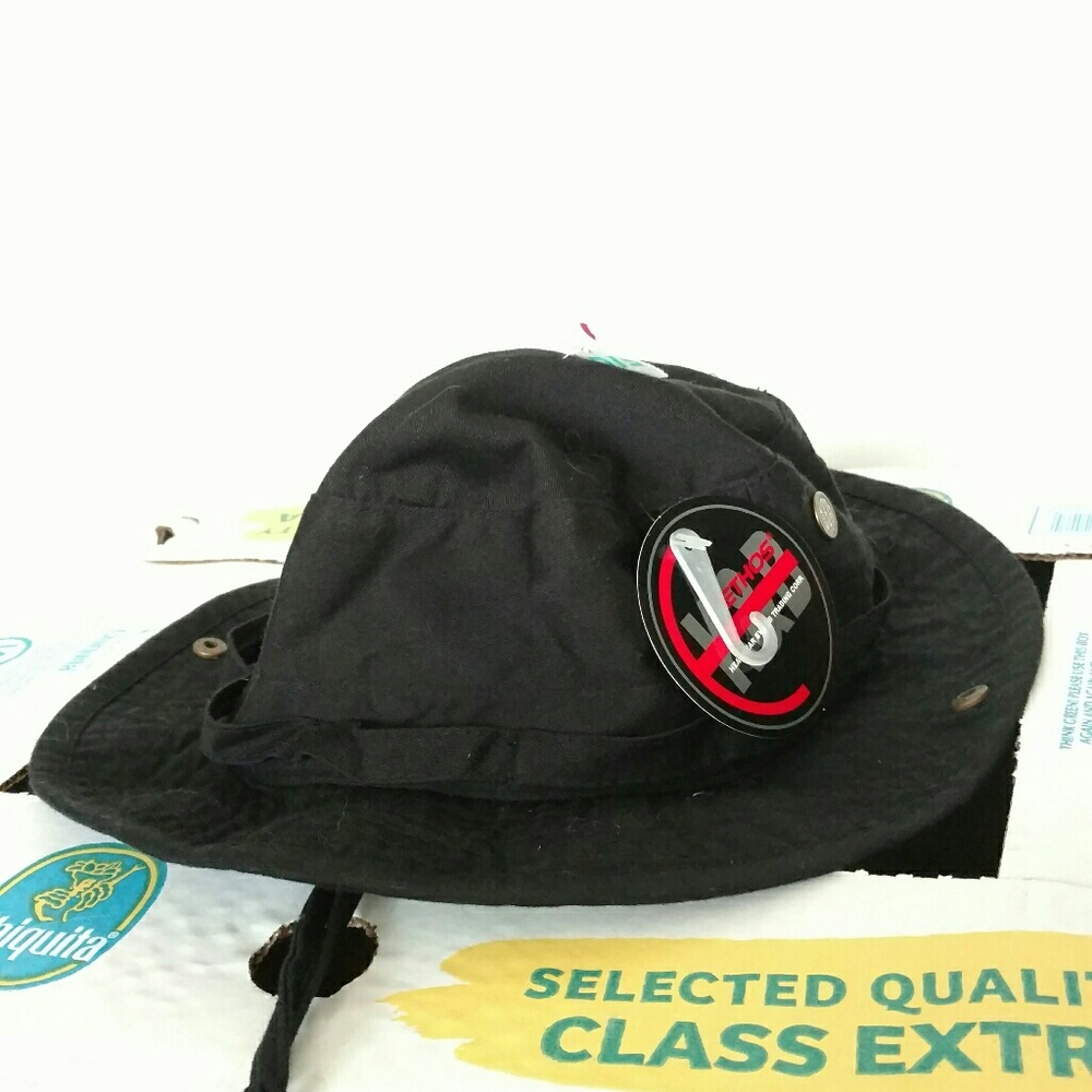 Black Bucket Hat