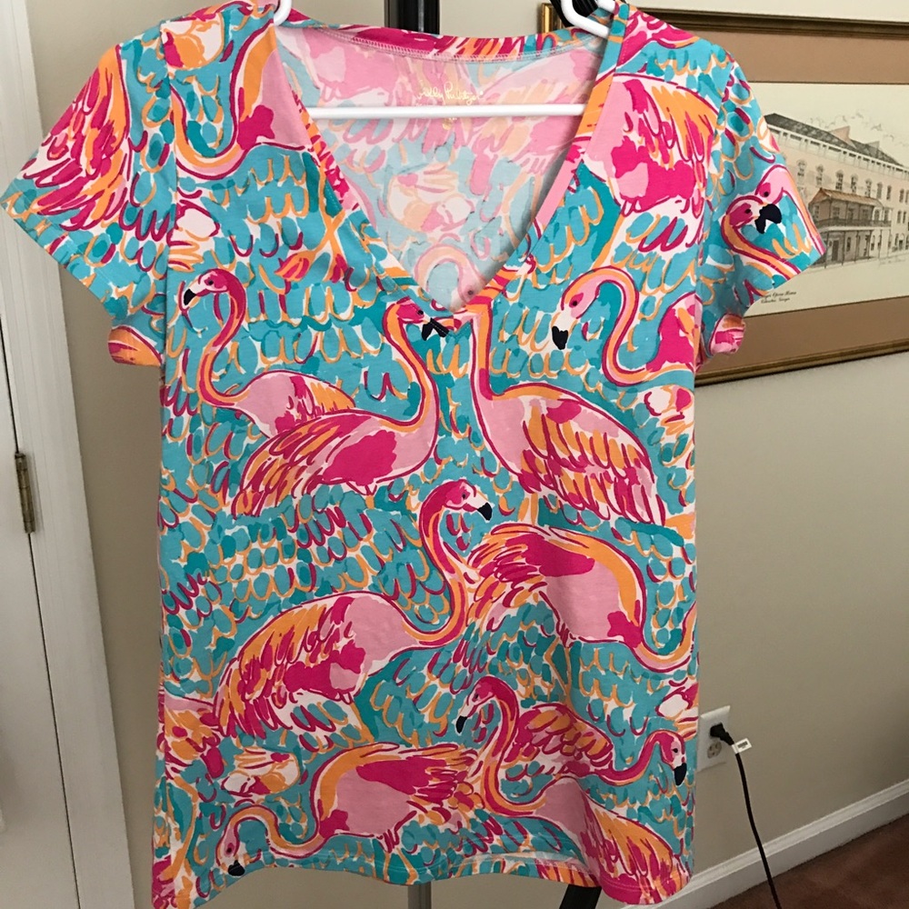 *SOLD* Lilly Pulitzer Peel and Eat shirt
