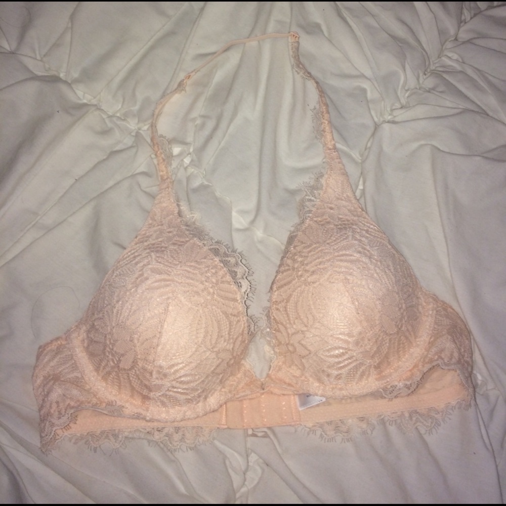 Aerie lightly lined halter bra