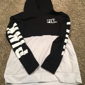 Vs pink hooded pull over