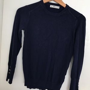 Zara sweater Navy blue