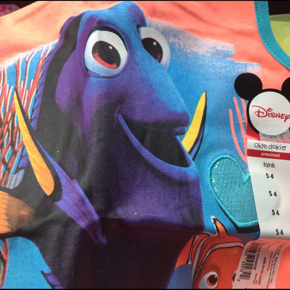 Disney Okie Dokie Girls Shirt size s4