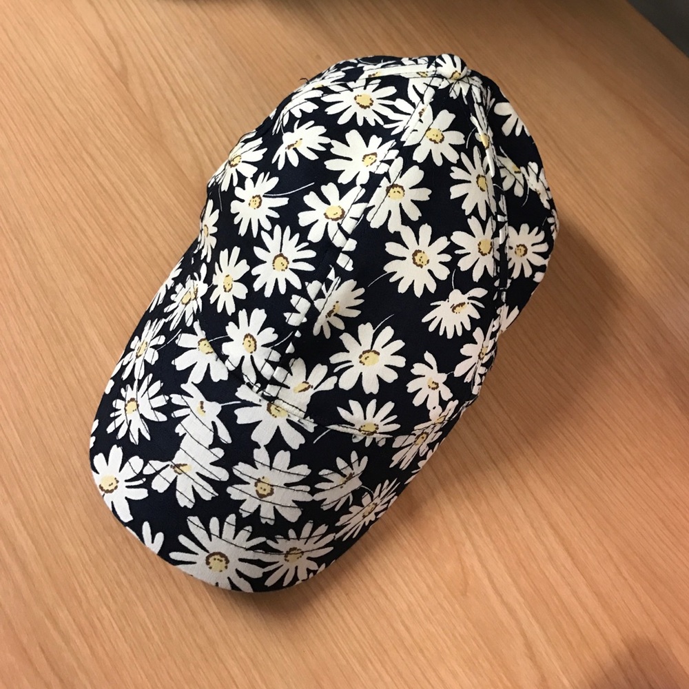 Floral baseball hat