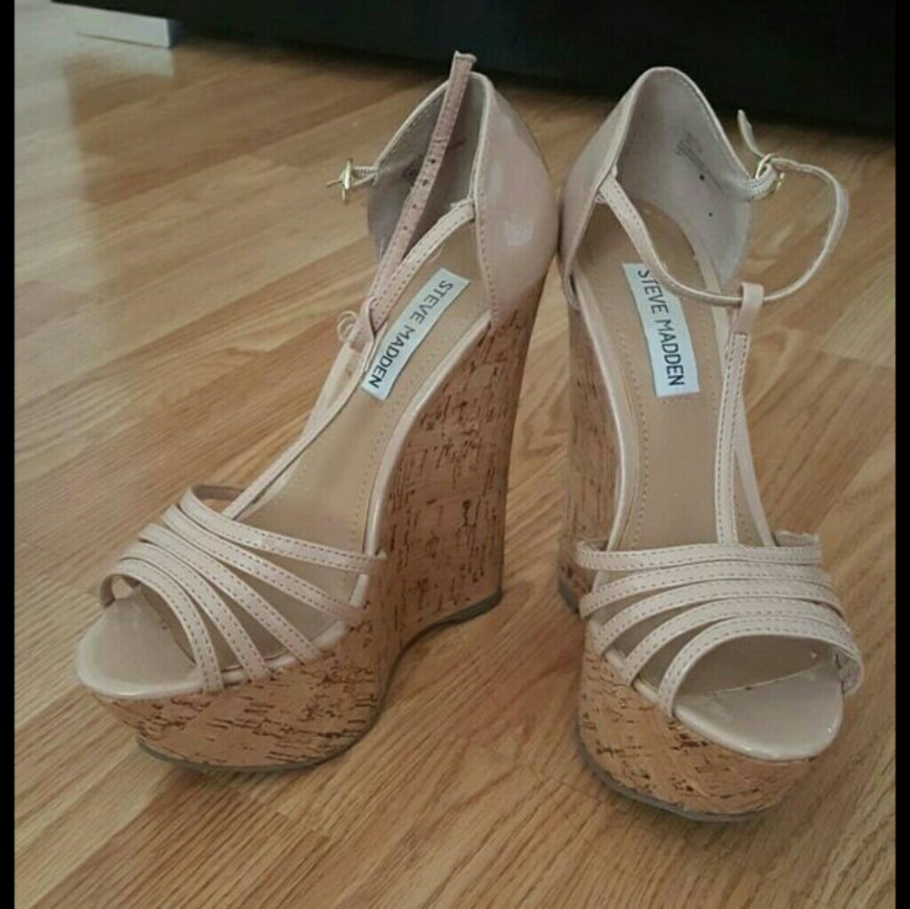 Steve Madden Platform Sandals - never used