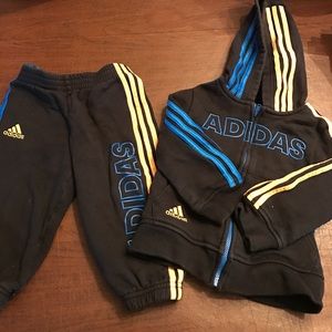 Adidas 2 piece sweatsuit