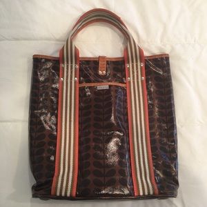Orla Kiely Coated Canvas Tote
