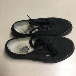 SOLD- Black vans