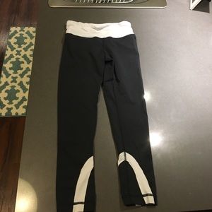 Lululemon wunder under crop legging size 2