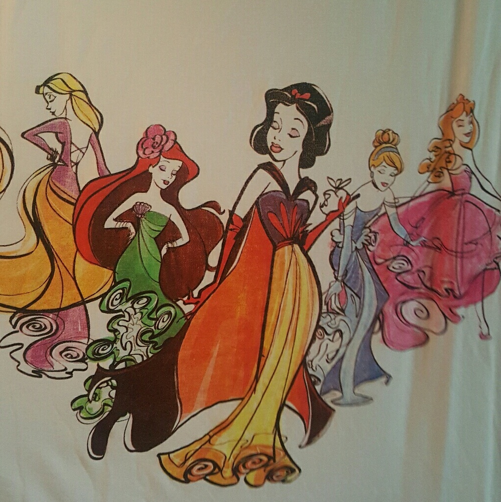 Disney princesses tank top