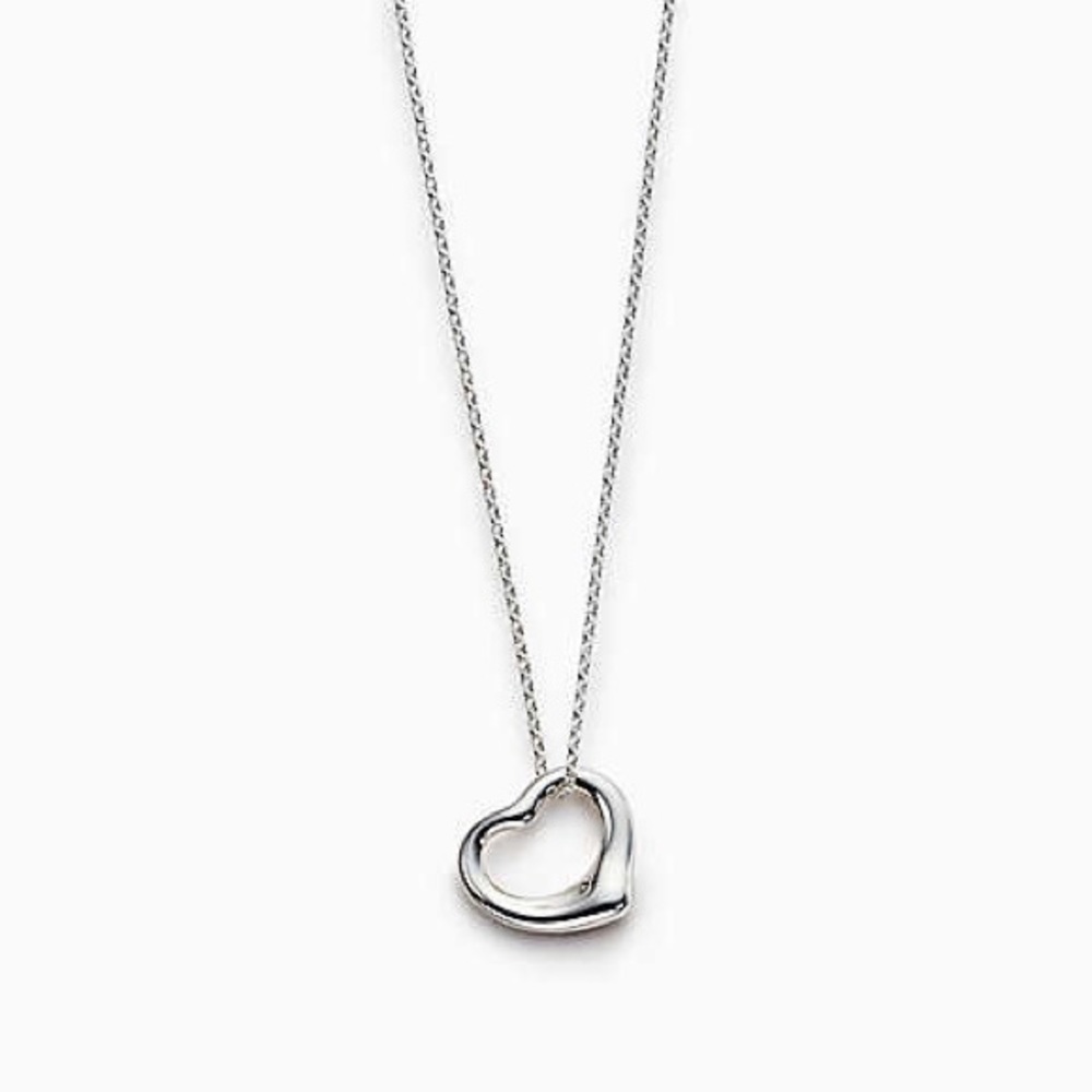 Tiffany & Co. Elsa Peretti Open Heart Necklace