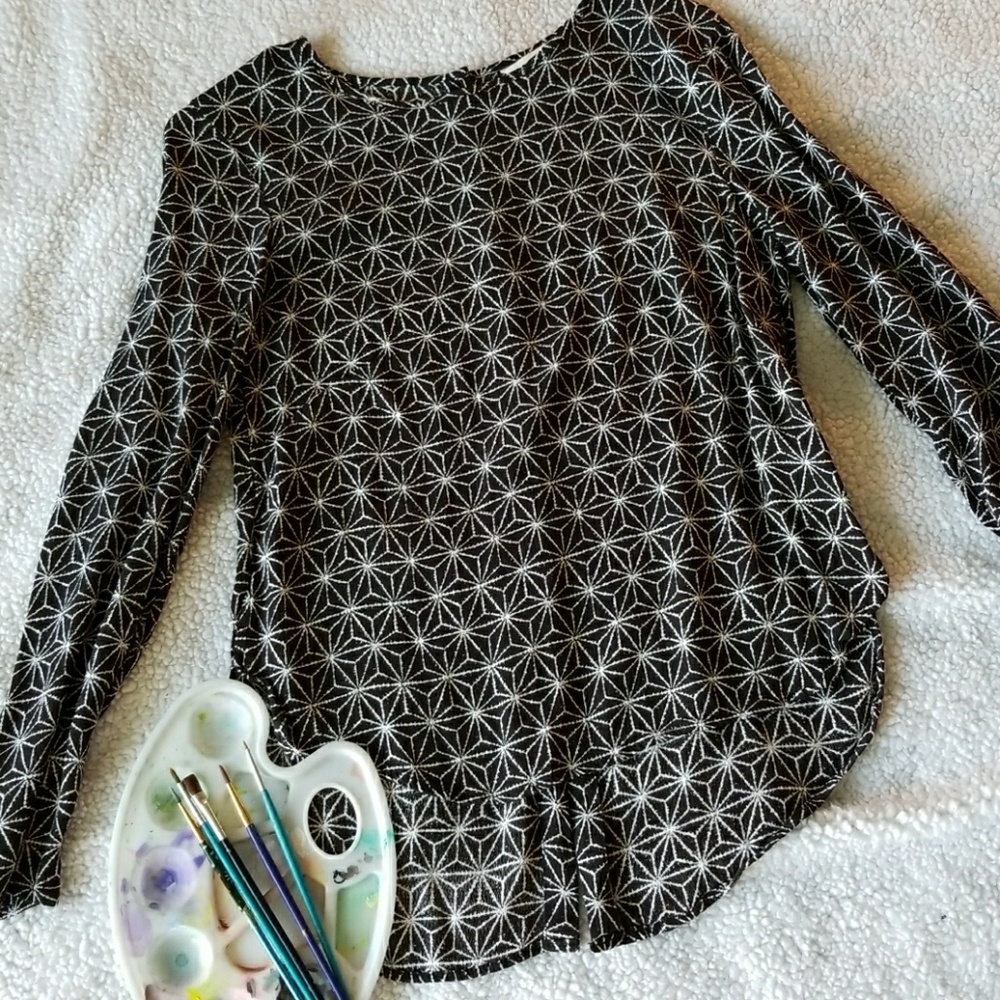 H&M Artsy Dress Shirt