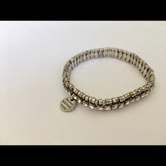 Philippe Audibert Silver Stretch Bracelet - Picture 2 of 3
