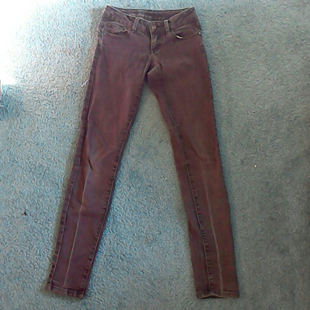 Dark skinny jeans