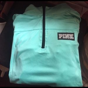 Pink Victoria's Secret half-zip