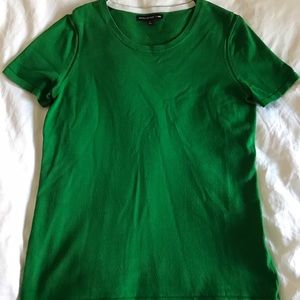 Kelly green sweater, Banana Republic