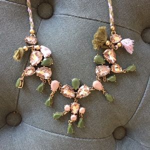 J. Crew Rope Statement Necklace