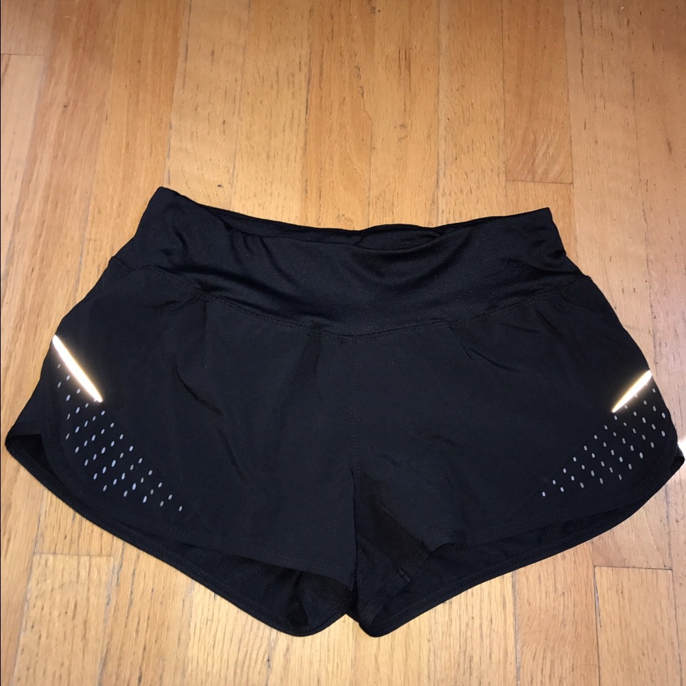 Black sport shorts