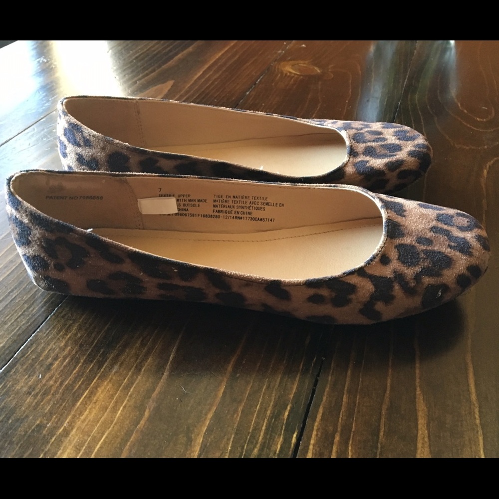 Mossimo Supply Co. Leopard Print Ballet Flats