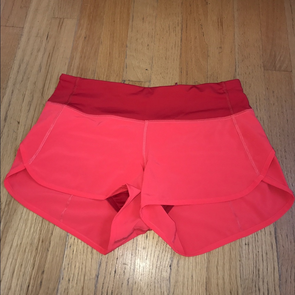 Lululemon speed shorts