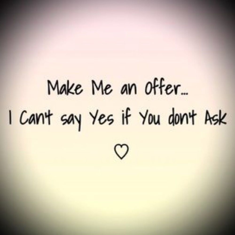 Make me an offer
