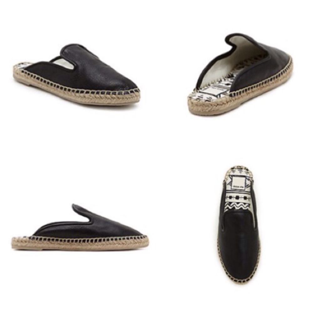 ๐๐HP Dolce Vita Leather Slip On Mule Espadrille - Picture 2 of 8