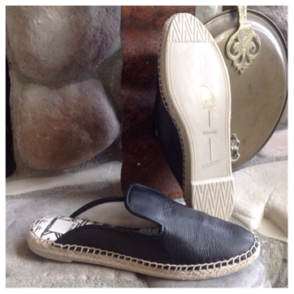 ๐๐HP Dolce Vita Leather Slip On Mule Espadrille - Picture 3 of 8