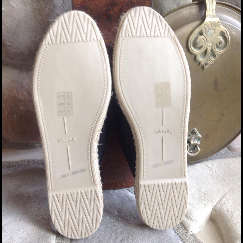 ๐๐HP Dolce Vita Leather Slip On Mule Espadrille - Picture 5 of 8