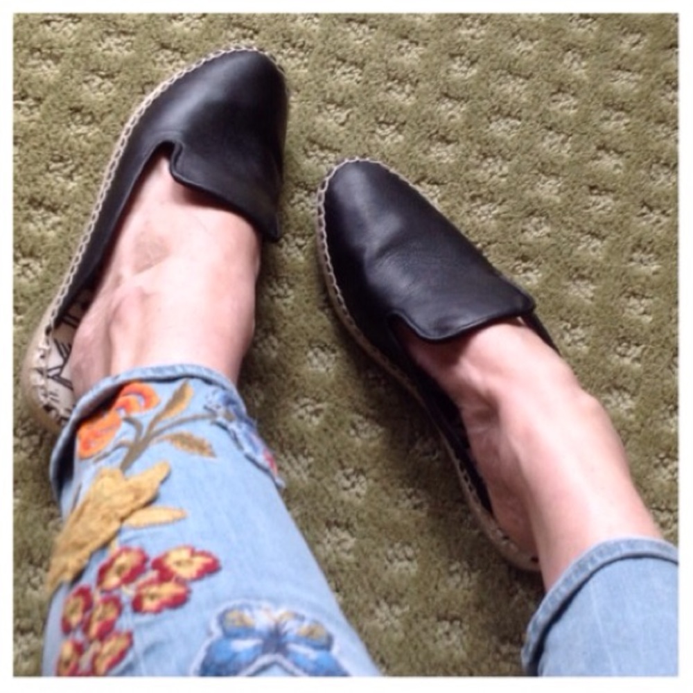 ๐๐HP Dolce Vita Leather Slip On Mule Espadrille - Picture 7 of 8