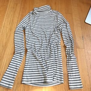 Black and white striped shirt