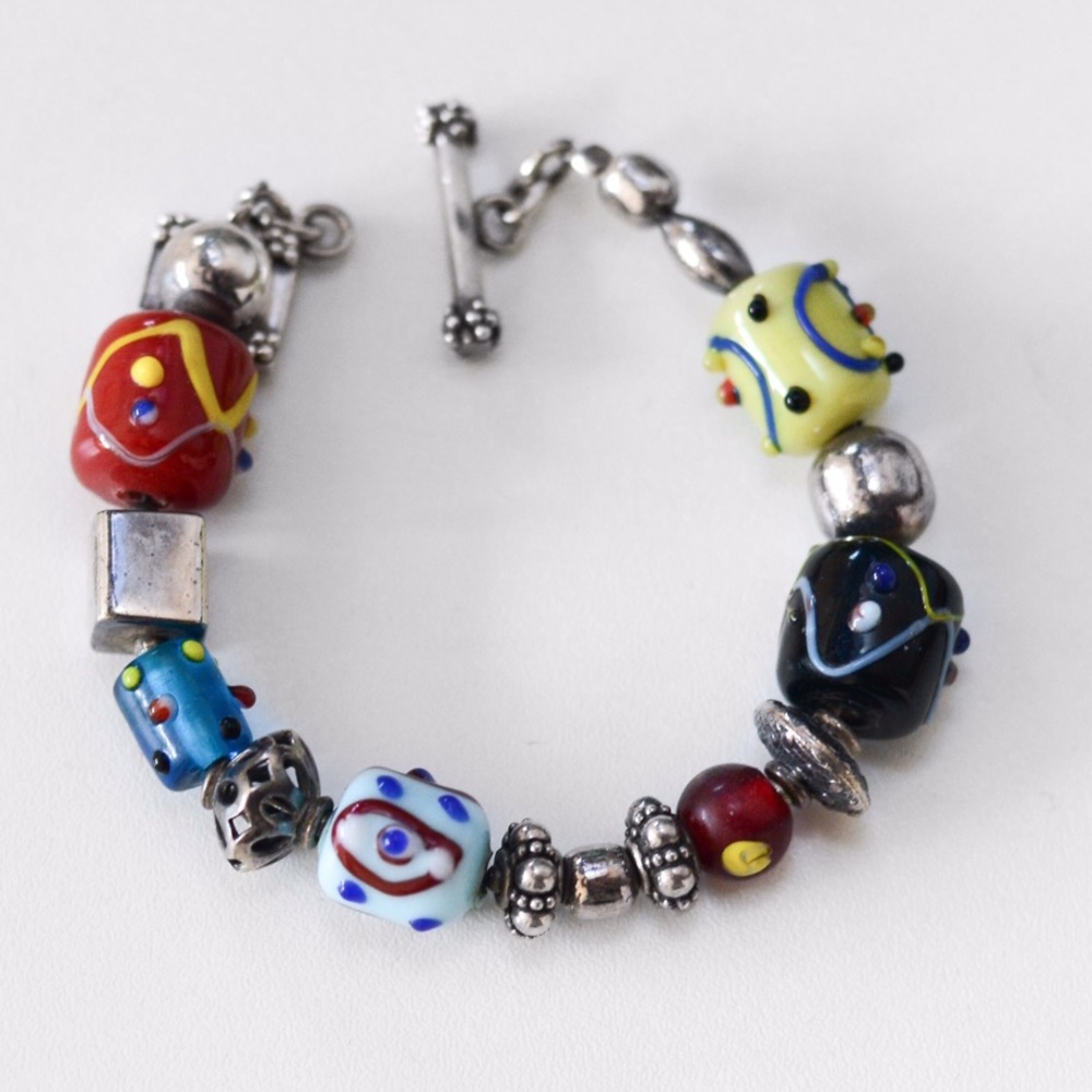 Silpada Colorful Beads Bracelet