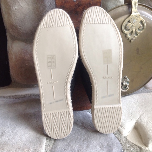 🍃💕NWT Dolce Vita Leather Slip On Mule Espadriile - Picture 7 of 8