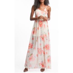 She + Sky Floral Maxi Dress