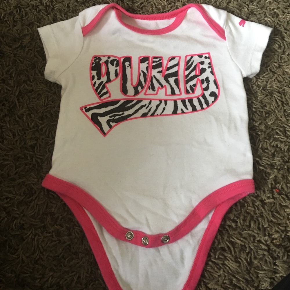 Baby puma onesie.