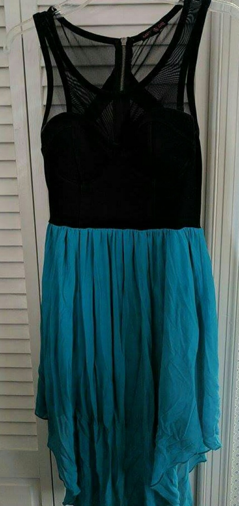 Black and Blue Dress