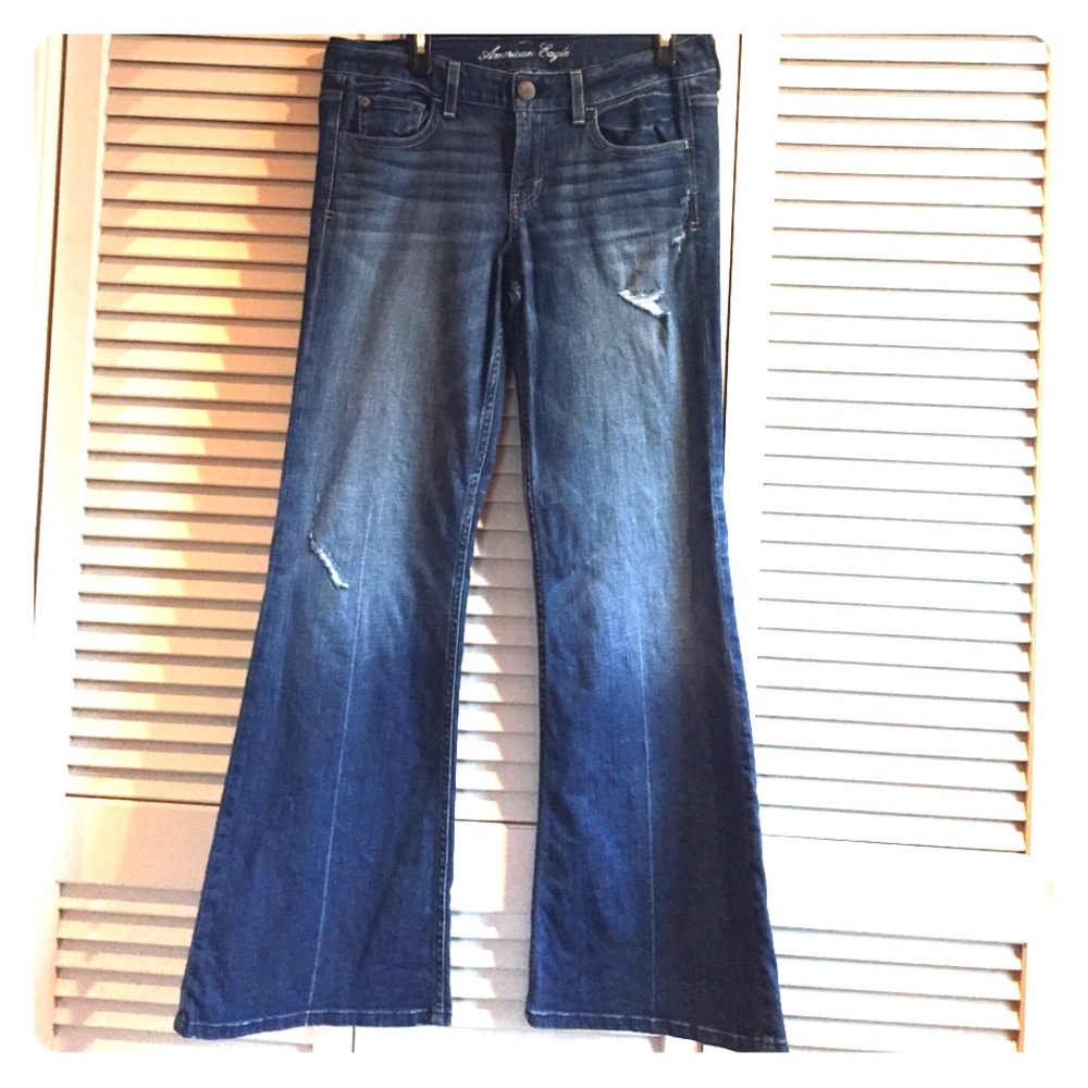American Eagle Hipster Flare Jeans