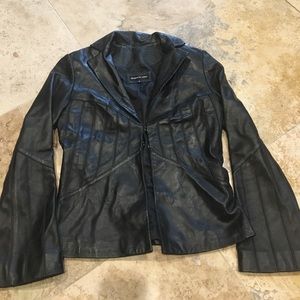 Unique Leather Jacket by Vacco size small,  huge discount of $400 Vintage