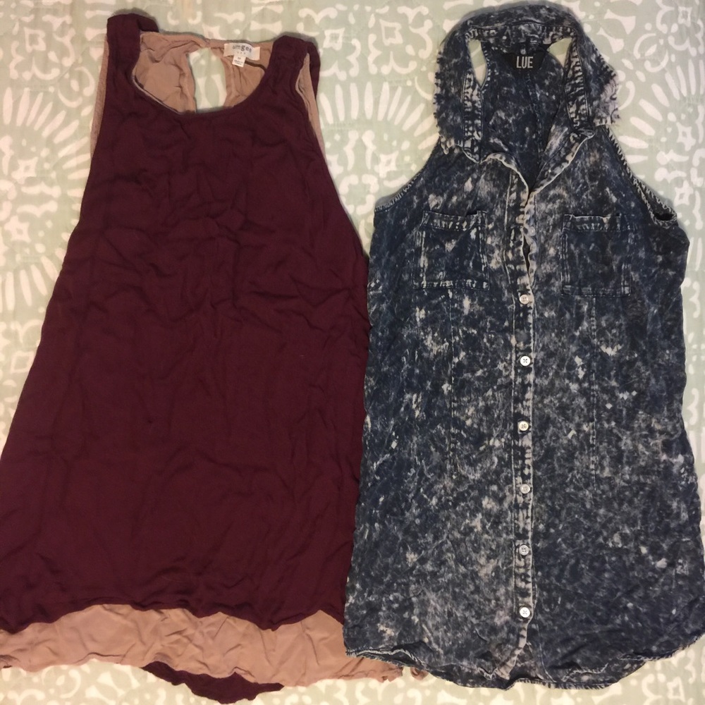 2 boho dresses