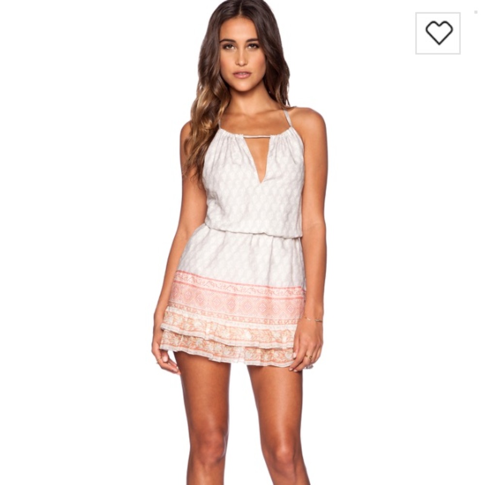 Flower Mini Dress/ XS Grey/NEW with tags