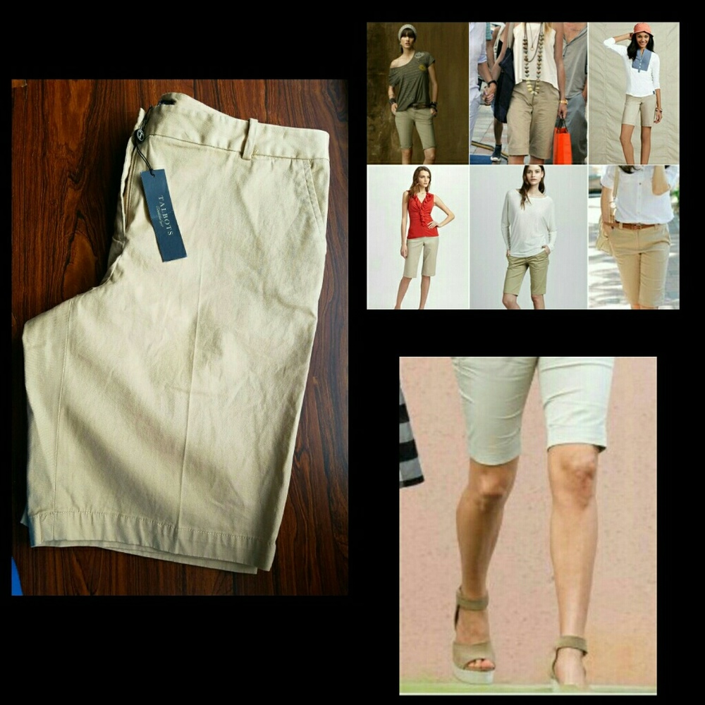 Talbots Khaki Shorts
