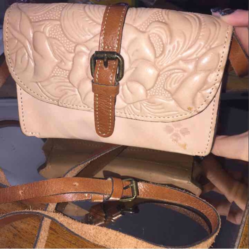 Patricia Nash Torri Tooled Leather Cross-body