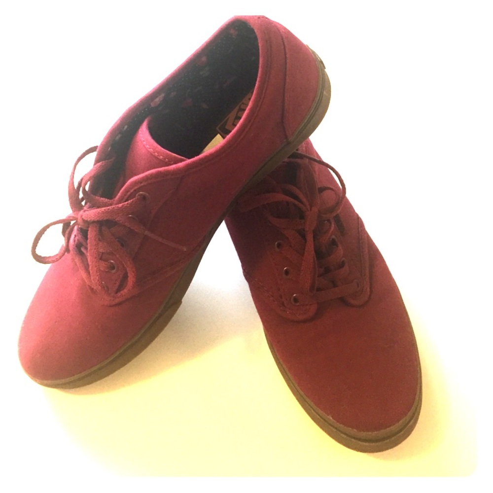 Maroon Vans!