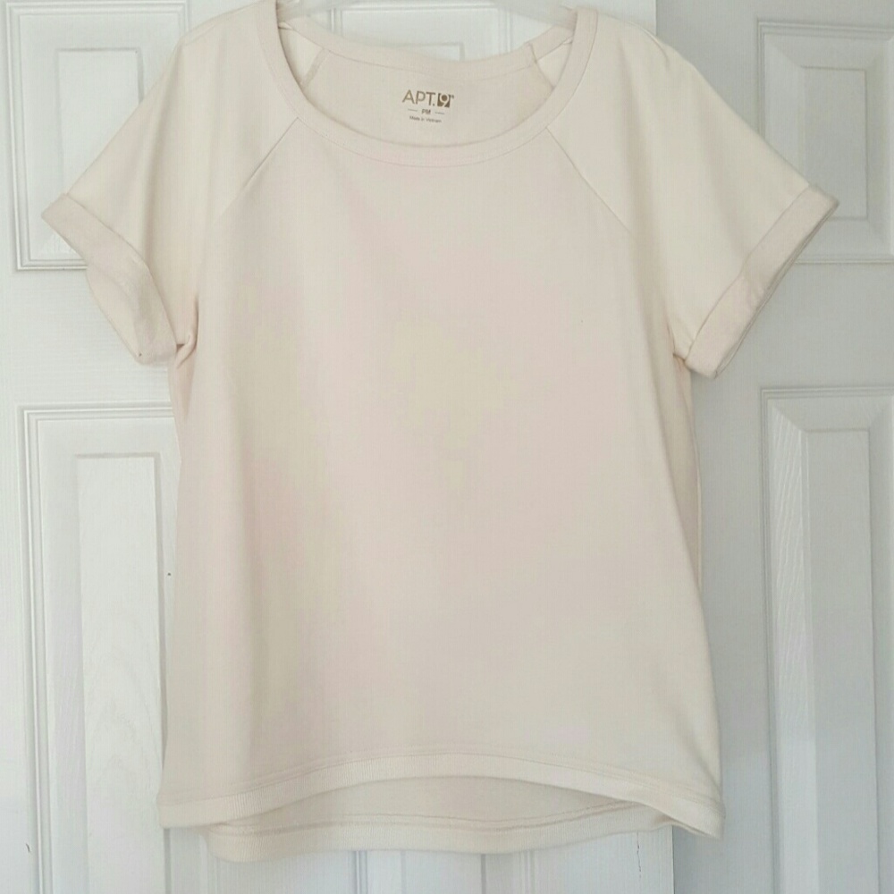 Apt. 9 Leather Sweater Top