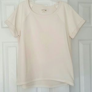 Apt. 9 Leather Sweater Top